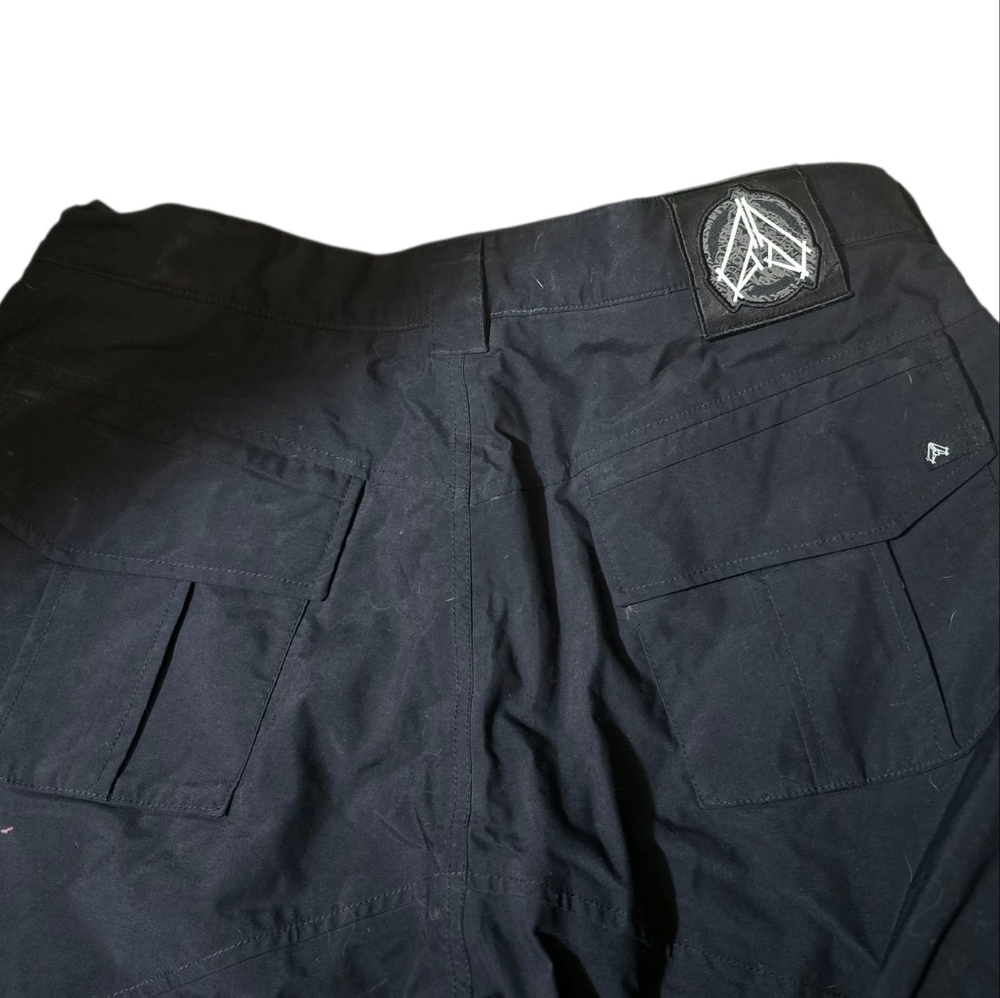 SECTION Black Snowboard Ski Pants|Size L |Waterproof Cargo|Streetwear Snow Gear - Picture 3 of 9